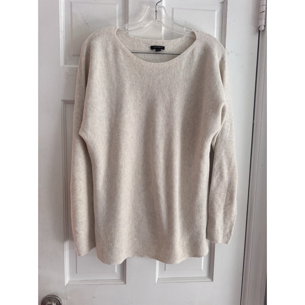 J Jill Sweater Womens S Soft Chenille Waffle Knit Wearever Collection Cozy Comfy